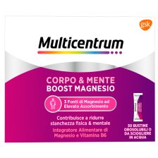 MULTICENTRUM BOOST MAGNESIO 30 BUSTINE