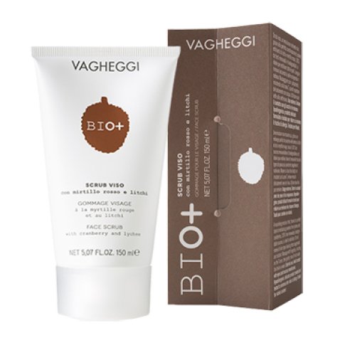 BIO+ SCRUB VISO CON MIRTILLO ROSSO E LITCHI 150 ML BIO+ SCRUB VISO CON MIRTILLO ROSSO E LITCHI 150 ML