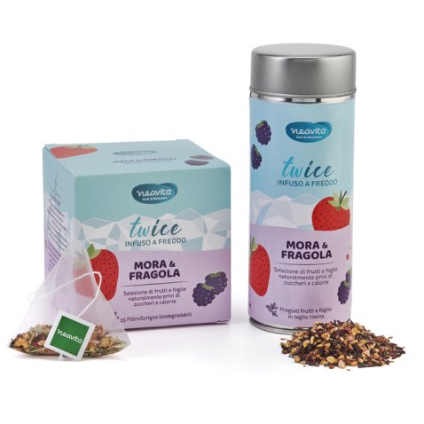 INFUSO TWICE MORA E FRAGOLA FILTROSCRIGNO 15 FILTRI 3,5 G INFUSO TWICE MORA E FRAGOLA FILTROSCRIGNO 15 FILTRI 3,5 G