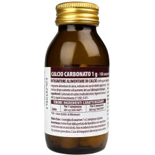 CALCIO CARBONATO NUOVA FORMULA 1 G 100 COMPRESSE CALCIO CARBONATO NUOVA FORMULA 1 G 100 COMPRESSE