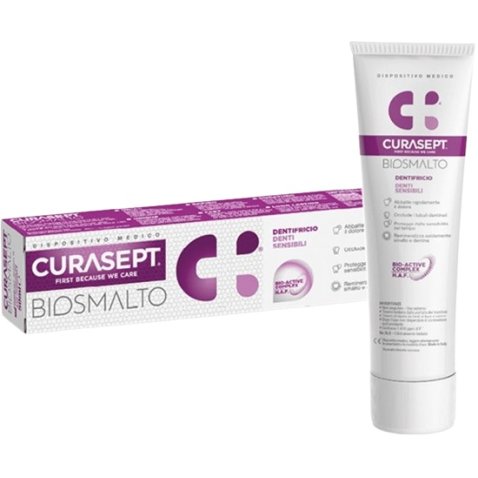 CURASEPT BIOSMALTO DENTIFRICIO DENTI SENSIBILI 75 ML CURASEPT BIOSMALTO DENTIFRICIO DENTI SENSIBILI 75 ML