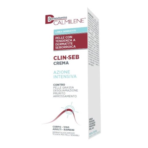 DERMOVITAMINA CALMILENE CLIN-SEB CREMA AZIONE INTENSIVA PERPELLE CON TENDENZA A DERMATITE SEBORROICA 50 ML DERMOVITAMINA CALMILENE CLIN-SEB CREMA AZIONE INTENSIVA PERPELLE CON TENDENZA A DERMATITE SEBORROICA 50 ML