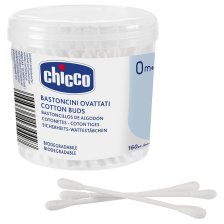 CHICCO BASTONCINI COTONATI 160 PEZZI CHICCO BASTONCINI COTONATI 160 PEZZI