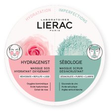 LIERAC MONO MASK HYDRA + SEBOLOGIE 2 X 6 ML