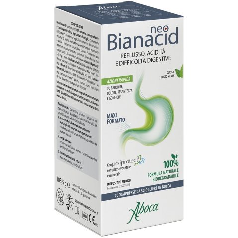 NEOBIANACID 70 COMPRESSE MASTICABILI NEOBIANACID 70 COMPRESSE MASTICABILI