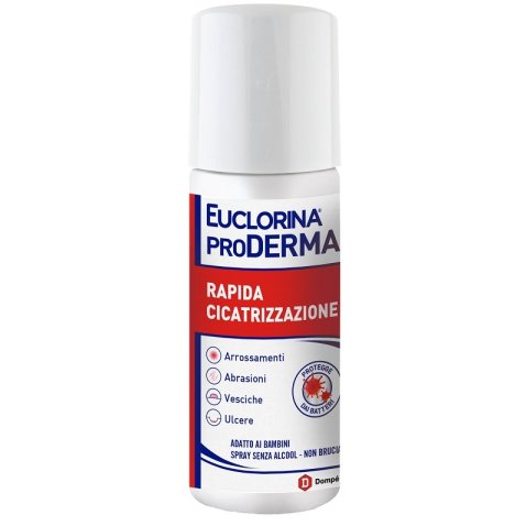 EUCLORINA PRODERMA RAPIDA CICATRIZZAZIONE SPRAY 125 ML EUCLORINA PRODERMA RAPIDA CICATRIZZAZIONE SPRAY 125 ML