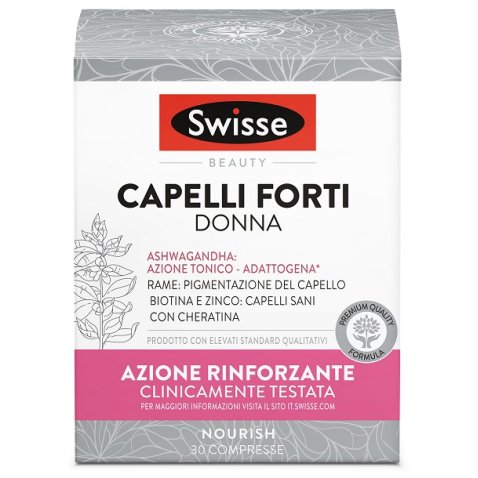 SWISSE CAPELLI FORTI DONNA 30 COMPRESSE