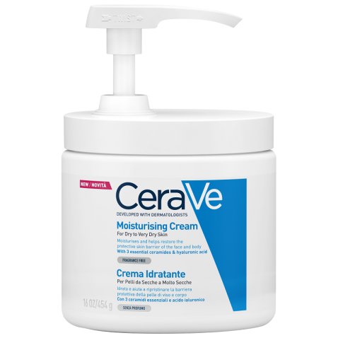 CERAVE CREMA IDRATANTE PER PELLI DA SECCHE A MOLTO SECCHE 454 G PUMP CERAVE CREMA IDRATANTE PER PELLI DA SECCHE A MOLTO SECCHE 454 G PUMP