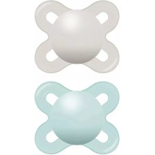 MAM SUCCHIETTO ORIGINAL START 0-2 MESI SILICONE NEUTRO 2 PEZZI