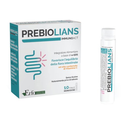 PREBIOLIANS IMMUNOACT 10 FIALE DA 25 ML PREBIOLIANS IMMUNOACT 10 FIALE DA 25 ML