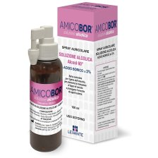 SOLUZIONE ALCOLICA PER IRRIGAZIONE DELL'ORECCHIO AMICOBOR 100 ML