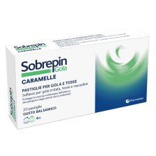 SOBREPIN GOLA CARAMELLE 20 PASTIGLIE GUSTO BALSAMICO SOBREPIN GOLA CARAMELLE 20 PASTIGLIE GUSTO BALSAMICO
