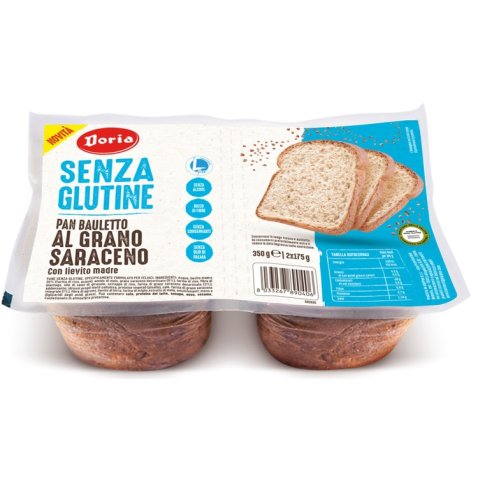 DORIA PAN BAULETTO GRANO SARACENO 2 PEZZI DA 175 G