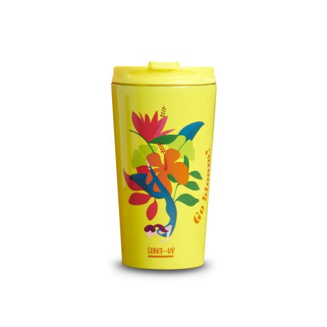 NEAVITA START UP URBAN MUG IN ACCIAIO GIALLA