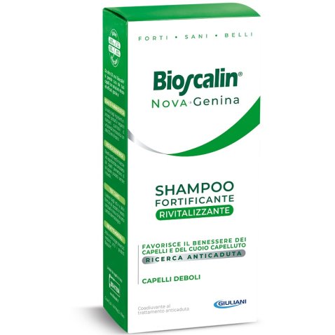 BIOSCALIN NOVA GENINA SHAMPOO RIVITALIZZANTE MAXI SIZE FLACONE 400 ML BIOSCALIN NOVA GENINA SHAMPOO RIVITALIZZANTE MAXI SIZE FLACONE 400 ML