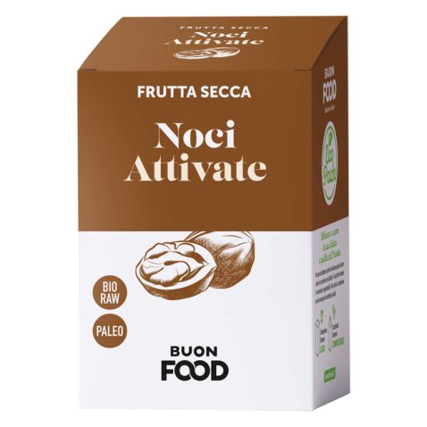 BUON FOOD FRUTTA SECCA NOCI ATTIVATE 300 G BUON FOOD FRUTTA SECCA NOCI ATTIVATE 300 G