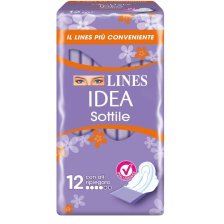 LINES IDEA SOTTILI RIPIEGATI ALI 12 PEZZI