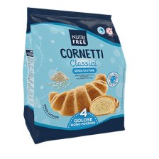 NUTRIFREE CORNETTI CLASSICI 4 PEZZI DA 50 G NUTRIFREE CORNETTI CLASSICI 4 PEZZI DA 50 G