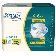 SERENITY PANTS SD SENSITIVE EXTRA XL 14 PEZZI SERENITY PANTS SD SENSITIVE EXTRA XL 14 PEZZI
