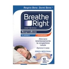 CEROTTI NASALI BREATHE RIGHT CLASSICI 10 PEZZI CEROTTI NASALI BREATHE RIGHT CLASSICI 10 PEZZI