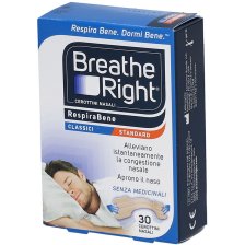 CEROTTI NASALI BREATHE RIGHT CLASSICI 30 PEZZI CEROTTI NASALI BREATHE RIGHT CLASSICI 30 PEZZI