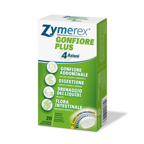 ZYMEREX GONFIORE PLUS 20 COMPRESSE ZYMEREX GONFIORE PLUS 20 COMPRESSE