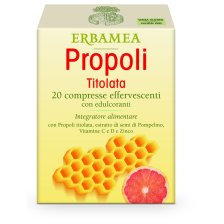 PROPOLI TITOLATA 20 COMPRESSE EFFERVESCENTI