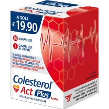 COLESTEROL ACT PLUS FORTE 60 COMPRESSE COLESTEROL ACT PLUS FORTE 60 COMPRESSE