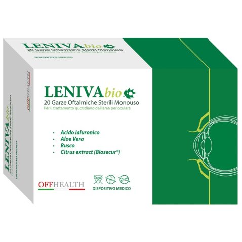 LENIVA BIOSECUR GARZE OFTALMICHE 20 PEZZI LENIVA BIOSECUR GARZE OFTALMICHE 20 PEZZI