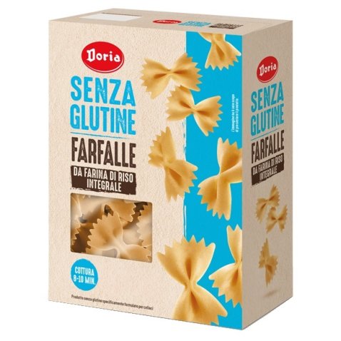 DORIA FARFALLE INTEGRALI 400 G DORIA FARFALLE INTEGRALI 400 G
