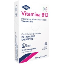 VITAMINA B12 IBSA 30 FILM ORALI VITAMINA B12 IBSA 30 FILM ORALI