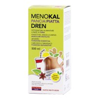 MENOKAL PANCIA PIATTA DREN GUSTO FRUTTI ROSSI 500 ML