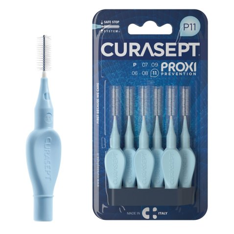 CURASEPT PROXI P11 AZZURRO/LIGHT BLUE 6 PEZZI CURASEPT PROXI P11 AZZURRO/LIGHT BLUE 6 PEZZI
