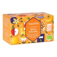 NEAVITA SELEZIONE INFUSI E TISANE BIO IN FILTRO ALL DAY SELECTION 20 PEZZI