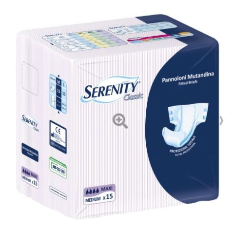 PANNOLONE MUTANDINA SERENITY CLASSIC MAXI TAGLIA EXTRALARGE15 PEZZI PANNOLONE MUTANDINA SERENITY CLASSIC MAXI TAGLIA EXTRALARGE15 PEZZI
