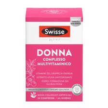 SWISSE MULTIVITAMINICO DONNA 30 COMPRESSE SWISSE MULTIVITAMINICO DONNA 30 COMPRESSE