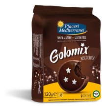PIACERI MEDITERRANEI GOLOMIX BISCOCIOCK 6 PEZZI DA 20 G PIACERI MEDITERRANEI GOLOMIX BISCOCIOCK 6 PEZZI DA 20 G