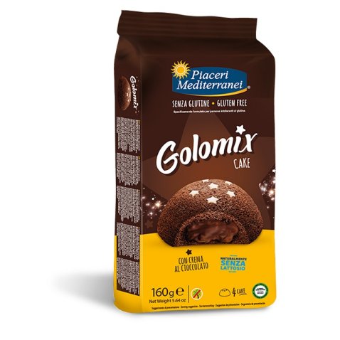 PIACERI MEDITERRANEI GOLOMIX CAKE 4 PEZZI DA 40 G PIACERI MEDITERRANEI GOLOMIX CAKE 4 PEZZI DA 40 G