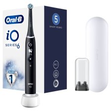 ORAL-B IO 6 BLACK SPAZZOLINO ELETTRICO + 2 REFILL ORAL-B IO 6 BLACK SPAZZOLINO ELETTRICO + 2 REFILL