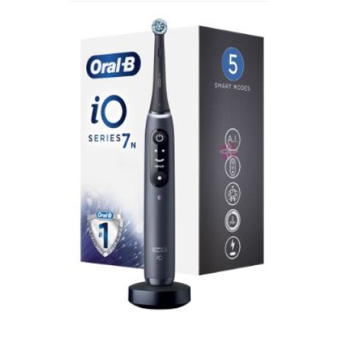 ORAL-B IO 7 BLACK SPAZZOLINO ELETTRICO + 2 REFILL ORAL-B IO 7 BLACK SPAZZOLINO ELETTRICO + 2 REFILL