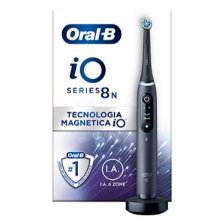 ORAL-B IO 8 BLACK SPAZZOLINO ELETTRICO + 2 REFILL ORAL-B IO 8 BLACK SPAZZOLINO ELETTRICO + 2 REFILL