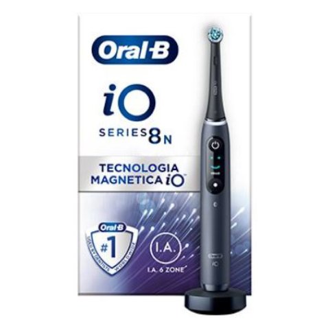 ORAL-B IO 8 BLACK SPAZZOLINO ELETTRICO + 2 REFILL ORAL-B IO 8 BLACK SPAZZOLINO ELETTRICO + 2 REFILL
