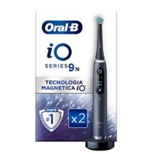 ORAL-B IO 9 BLACK SPAZZOLINO ELETTRICO + 2 REFILL ORAL-B IO 9 BLACK SPAZZOLINO ELETTRICO + 2 REFILL