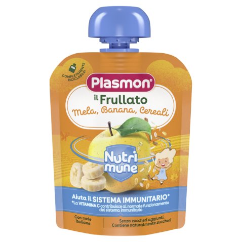 PLASMON NUTRI-MUNE MELA/BANANA/CEREALI 85 G PLASMON NUTRI-MUNE MELA/BANANA/CEREALI 85 G