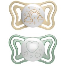 CHICCO SUCCHIETTO LIGHT LUMI SILICONE 2-6M 2 PEZZI CHICCO SUCCHIETTO LIGHT LUMI SILICONE 2-6M 2 PEZZI