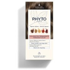 COLOR KIT 6 BIONDO SCURO LATTE RIVELATORE 50 ML + CREMA COLORANTE 50 ML + MASCHERA PROTETTIVA COLORE 12 ML + GUANTI