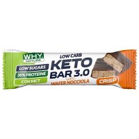 WHYNATURE KETO 3,0 WAFER NOCCIOLA CRISP 30 G WHYNATURE KETO 3,0 WAFER NOCCIOLA CRISP 30 G