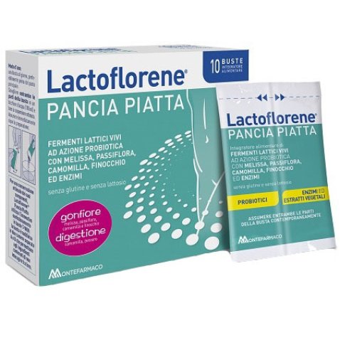 LACTOFLORENE PANCIA PIATTA 10 BUSTINE LACTOFLORENE PANCIA PIATTA 10 BUSTINE