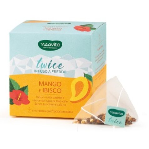 NEAVITA TWICE INFUSO MANGO E IBISCO FILTROSCRIGNO 15 FILTRI NEAVITA TWICE INFUSO MANGO E IBISCO FILTROSCRIGNO 15 FILTRI