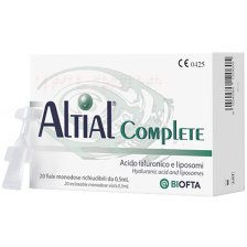 SOLUZIONE OFTALMICA LUBRIFICANTE ALTIAL COMPLETE 4 STRIP DA5 FLACONI DA 0,5 ML SOLUZIONE OFTALMICA LUBRIFICANTE ALTIAL COMPLETE 4 STRIP DA5 FLACONI DA 0,5 ML